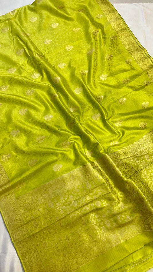 Banarasi Blend Pure Mashru Silk Saree