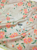 Mink Banarasi Pure Kora Organza Saree