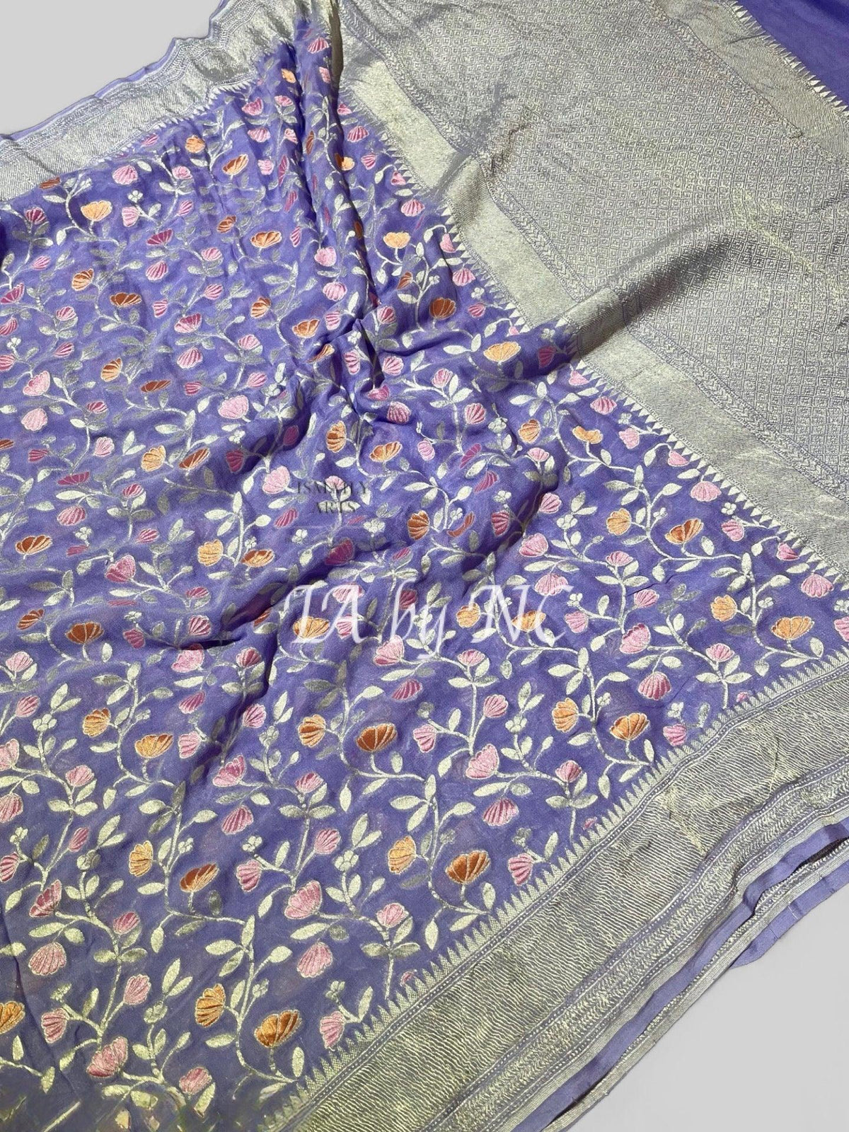 Ultra Banarasi Pure Khaddi Georgette Saree
