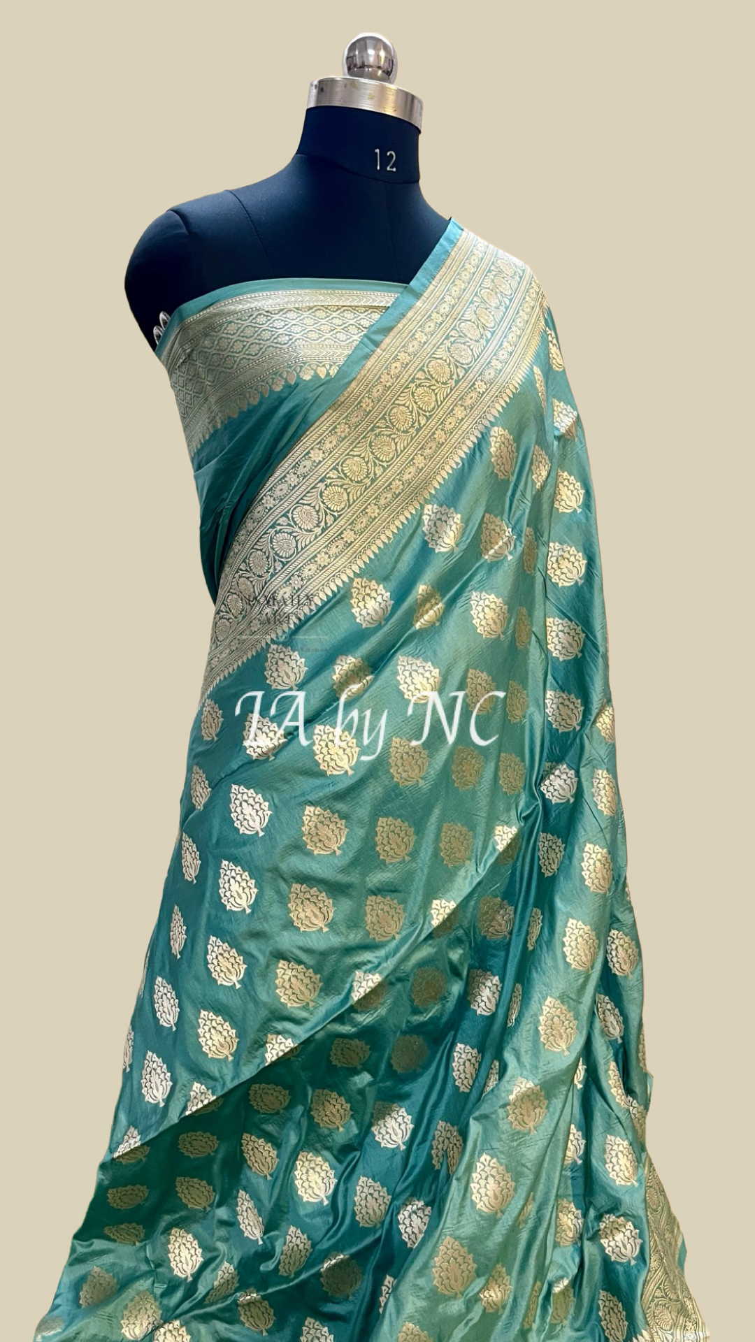 Jungle Banarasi Pure Katan Silk Pattu Saree