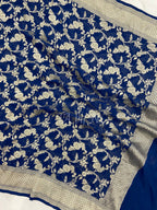 Space Banarasi Pure Khaddi Georgette Dupatta
