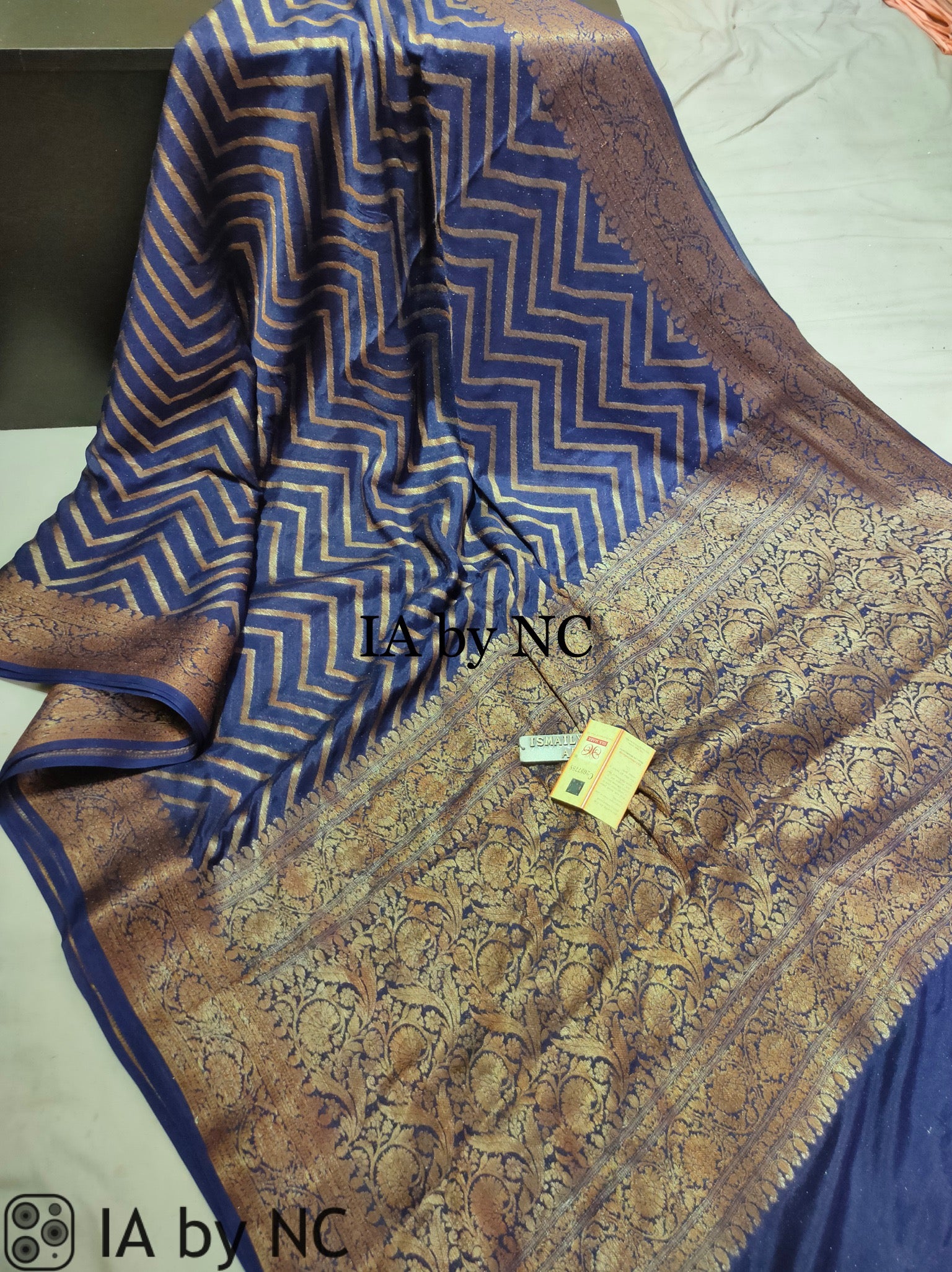 Space Banarasi Pure Chiffon Georgette Saree