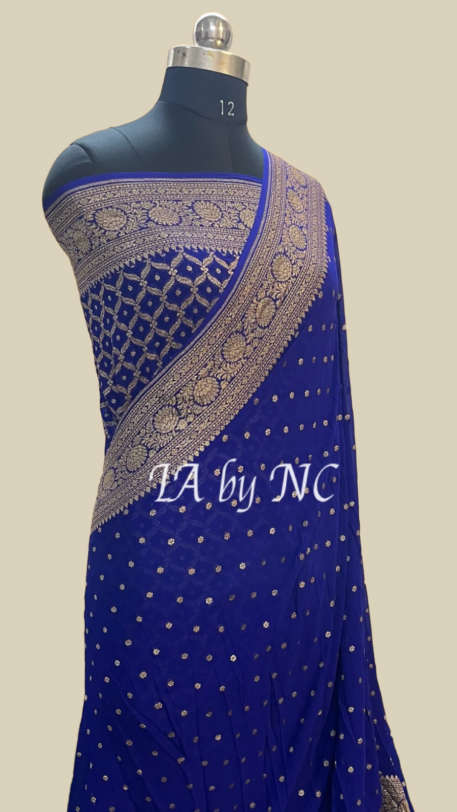 Royal Banarasi Pure Khaddi Georgette Saree
