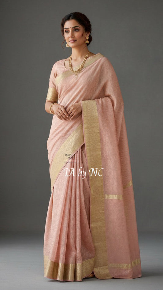 Baby Banarasi Pure Tissue Silk Saree