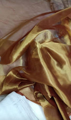Walnut Banarasi Pure Tissue Silk Saree