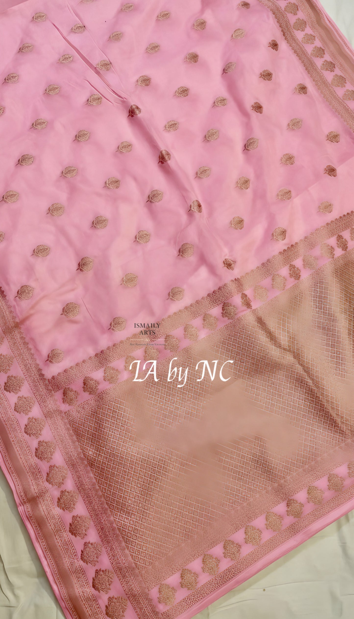 Baby Banarasi Mashru Katan Silk Saree