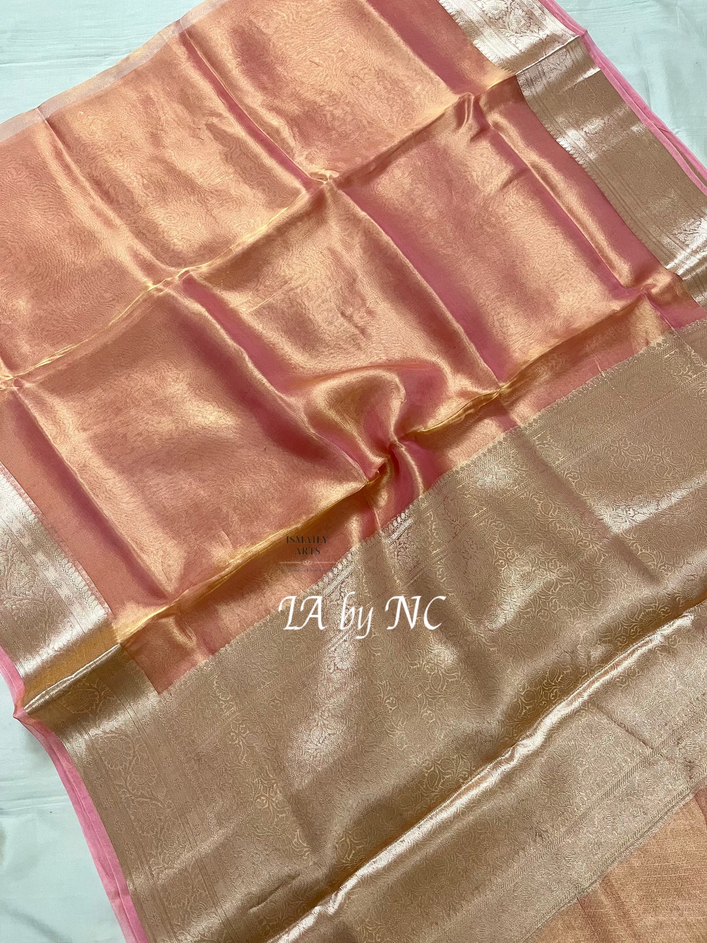Punch Banarasi Pure Tissue Silk Saree
