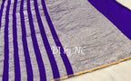 Grape Banarasi Pure Munga Silk Saree