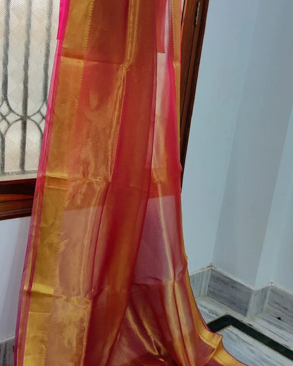 Persian Banarasi Pure Tissue Silk Saree