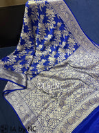 Royal Banarasi Pure Chiffon Georgette Saree