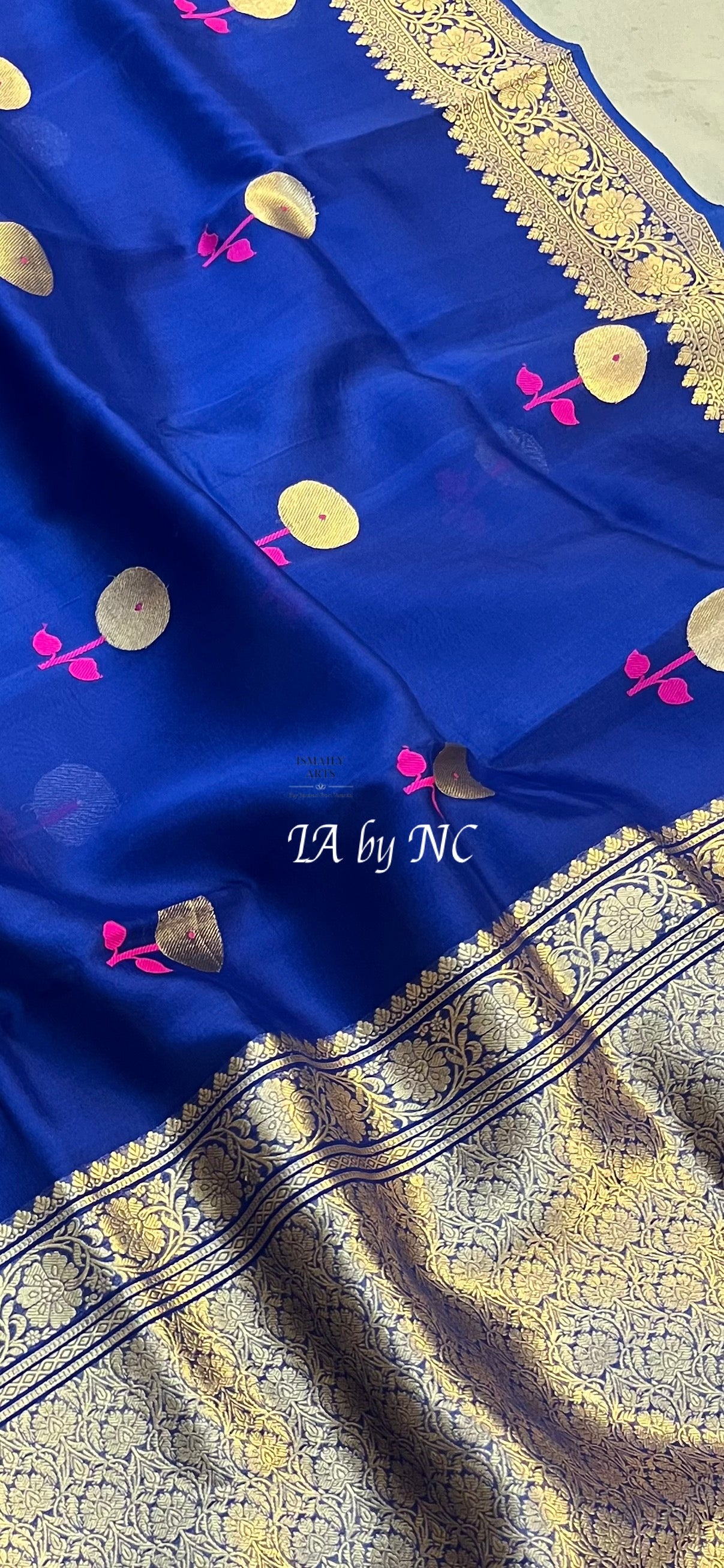 Royal Banarasi Pure Kora Silk Kadwa Saree
