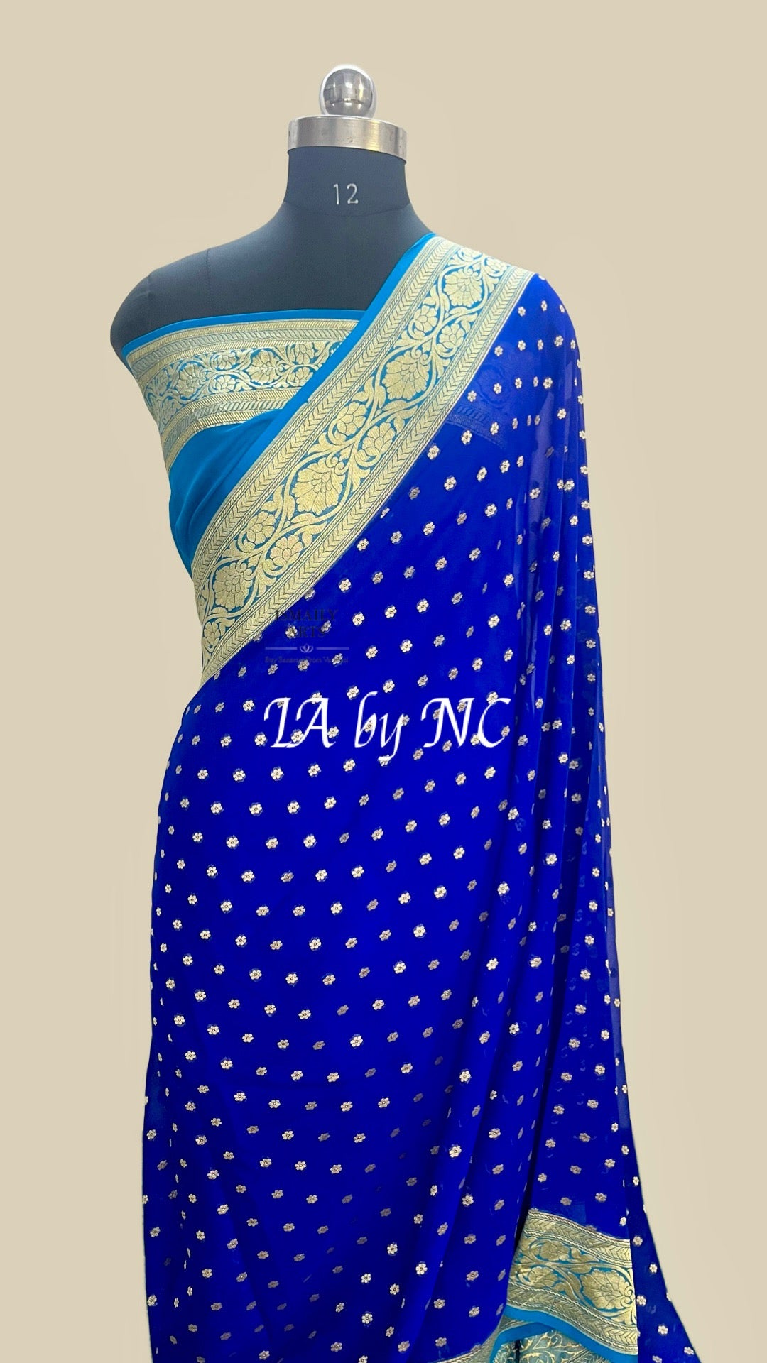 Royal Banarasi Pure Khaddi Georgette Saree