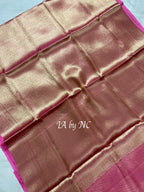 Punch Banarasi Pure Tissue Silk Brocade Saree