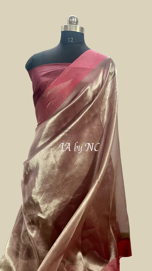 Barn Banarasi Pure Tissue Silk Saree