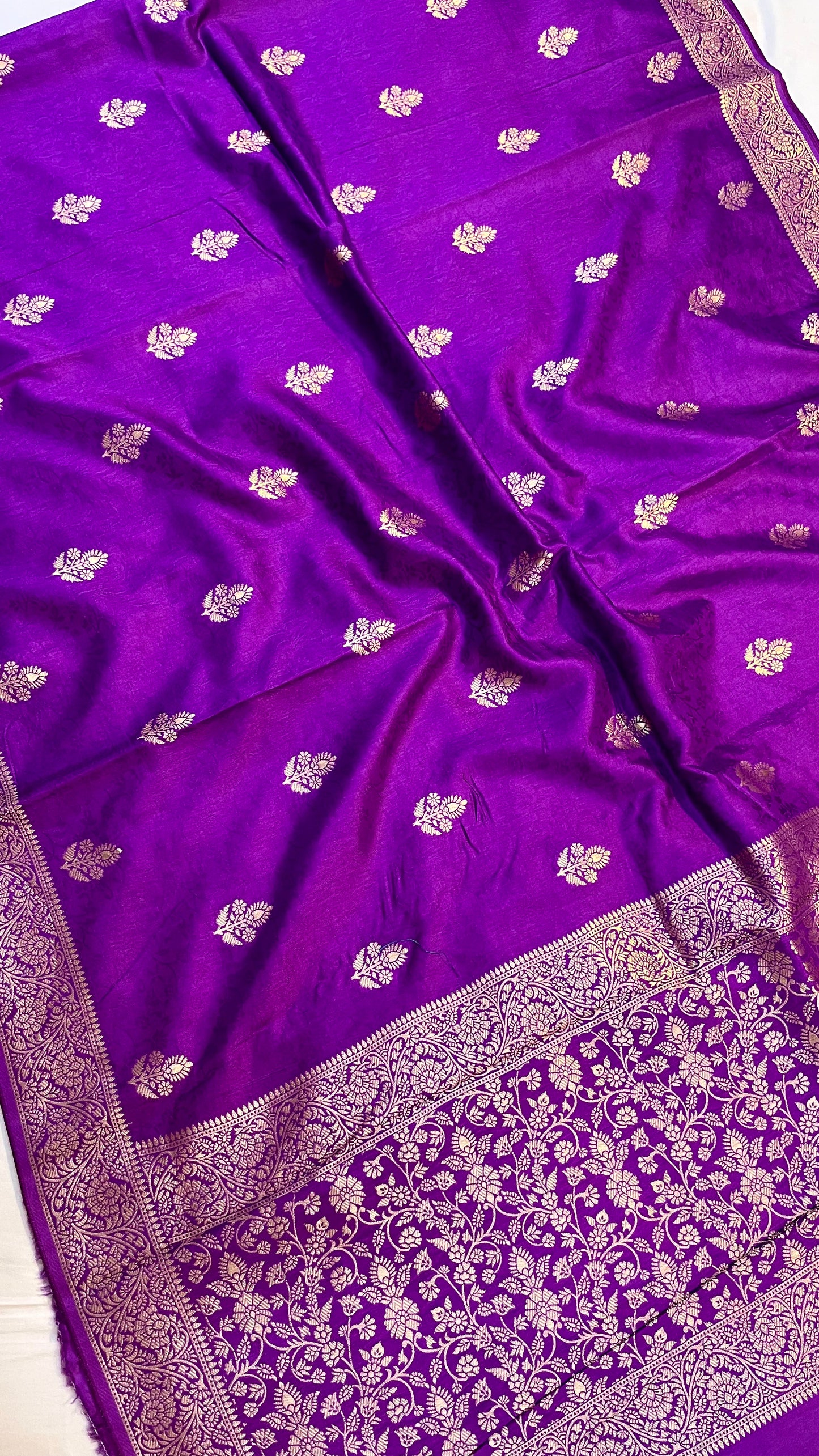 Banarasi Blend Pure Mashru Silk Saree