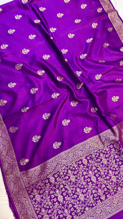 Banarasi Blend Pure Mashru Silk Saree