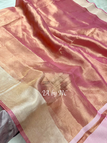 Punch Banarasi Pure Tissue Silk Saree