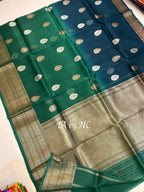 Sacramento Banarasi Pure Kora Silk Kadwa Saree