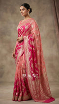 Imperial Banarasi Pure Khaddi Georgette Saree