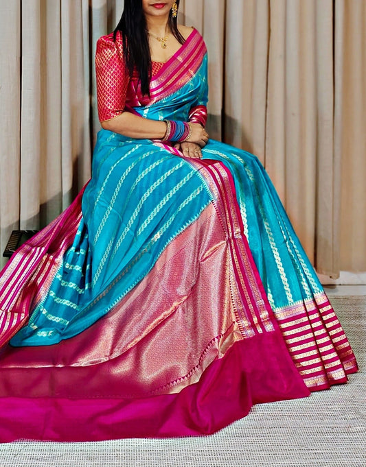 Banarasi Blend Silk Georgette Saree