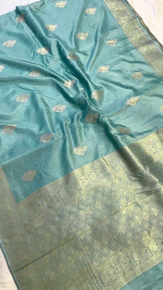 Banarasi Blend Pure Mashru Silk Saree