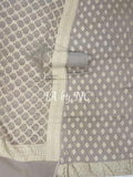 Mink Banarasi Pure Khaddi Georgette Dress Materials