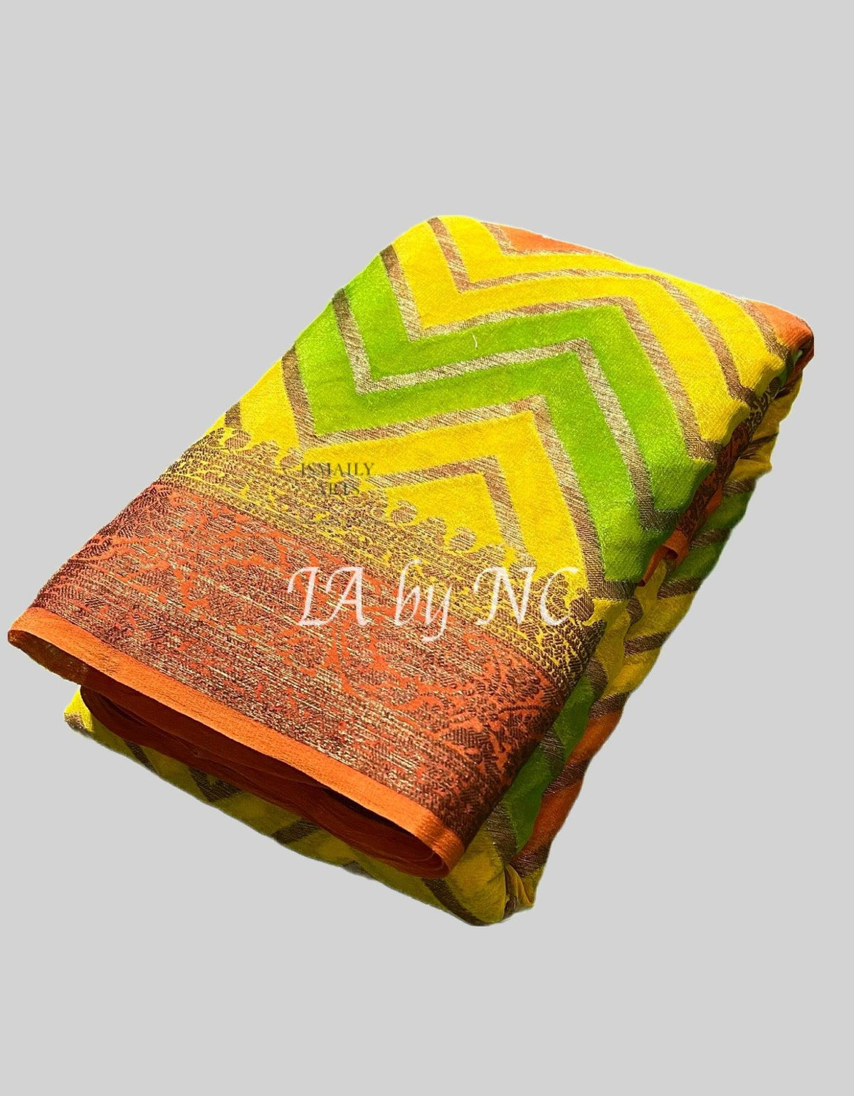 Amber Banarasi Pure Chiffon Georgette Saree