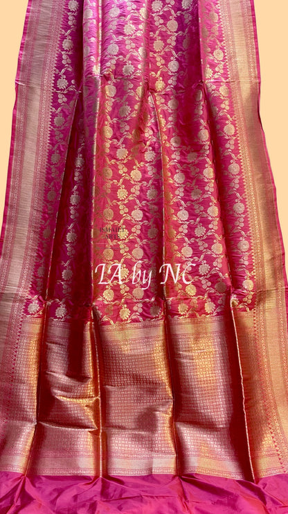 Punch Banarasi Pure Katan Silk Pattu Saree