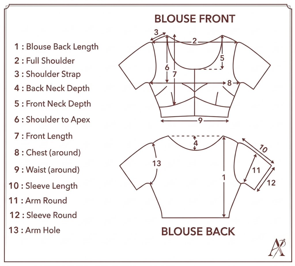 Blouse Stitching (Prepaid Orders Only)