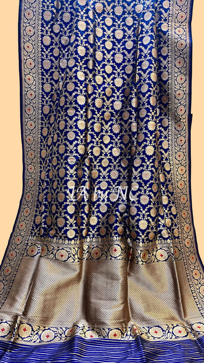 Royal Banarasi Pure Katan Silk Meenakari Pattu Saree