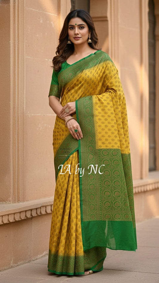 Banarasi Blend Khaddi Georgette Saree