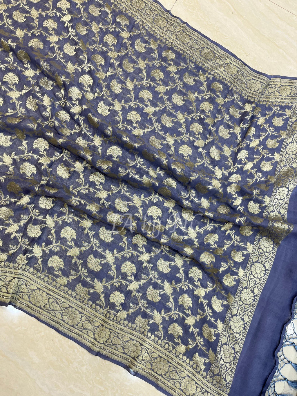 Stone Banarasi Pure Khaddi Georgette Dupatta