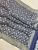 Stone Banarasi Pure Khaddi Georgette Dupatta