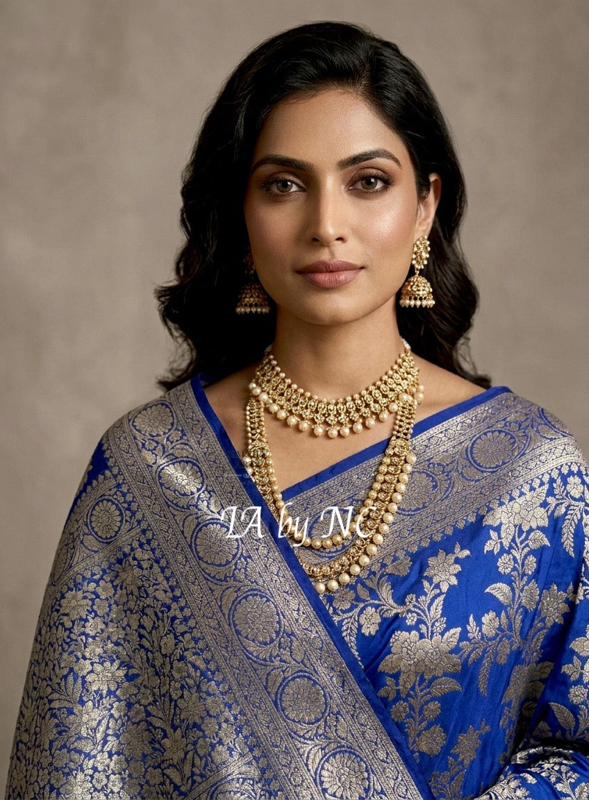 Royal Banarasi Pure Chiffon Georgette Saree