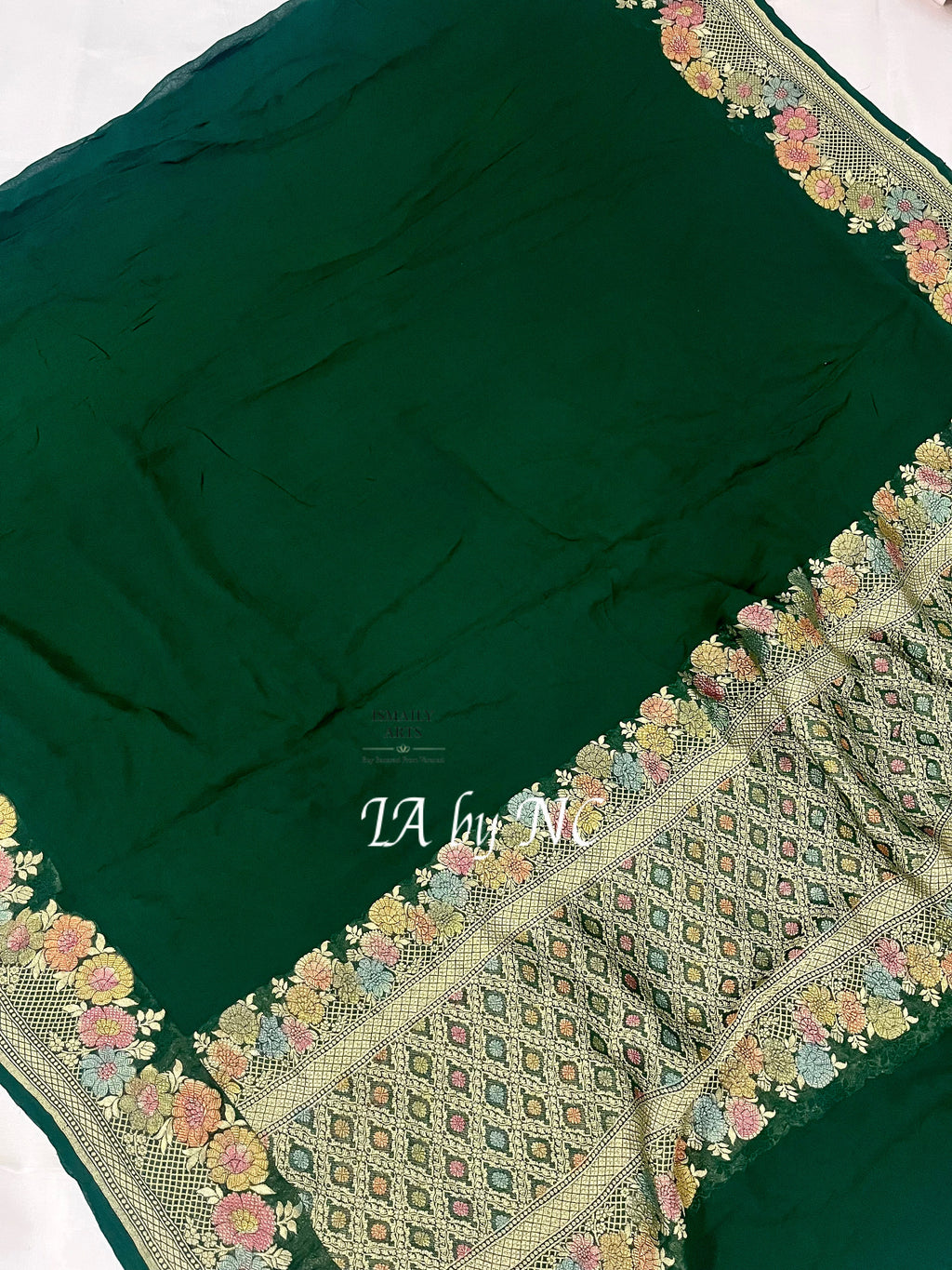 Sacramento Banarasi Pure Khaddi Georgette Dupatta