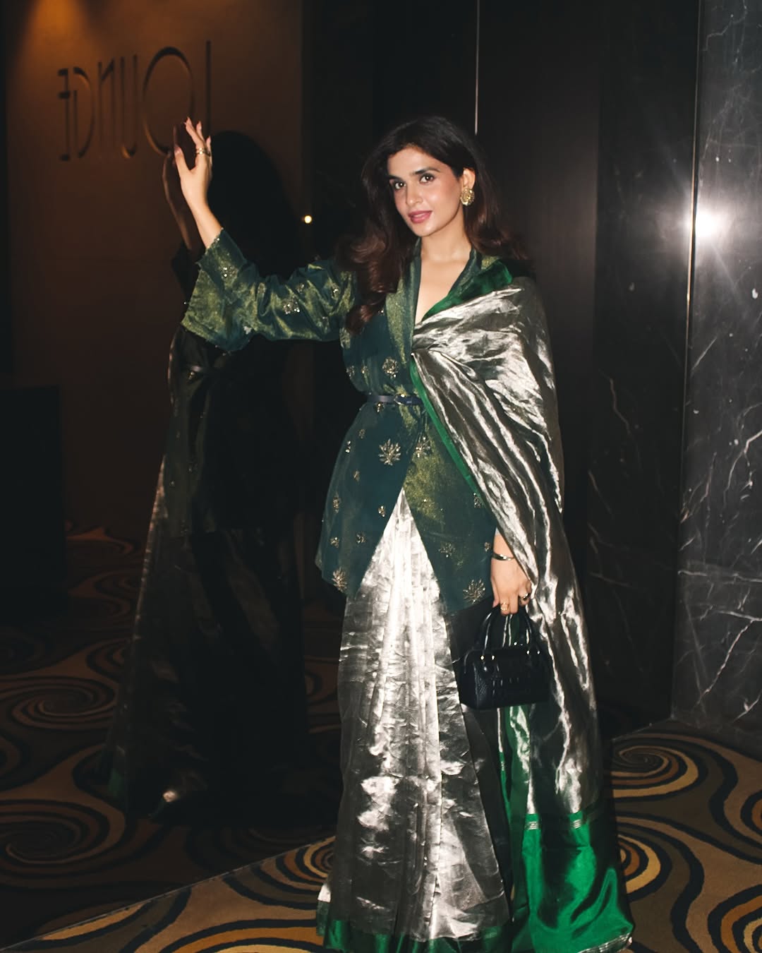 Sacramento Banarasi Pure Tissue Silk Saree - Satin Border