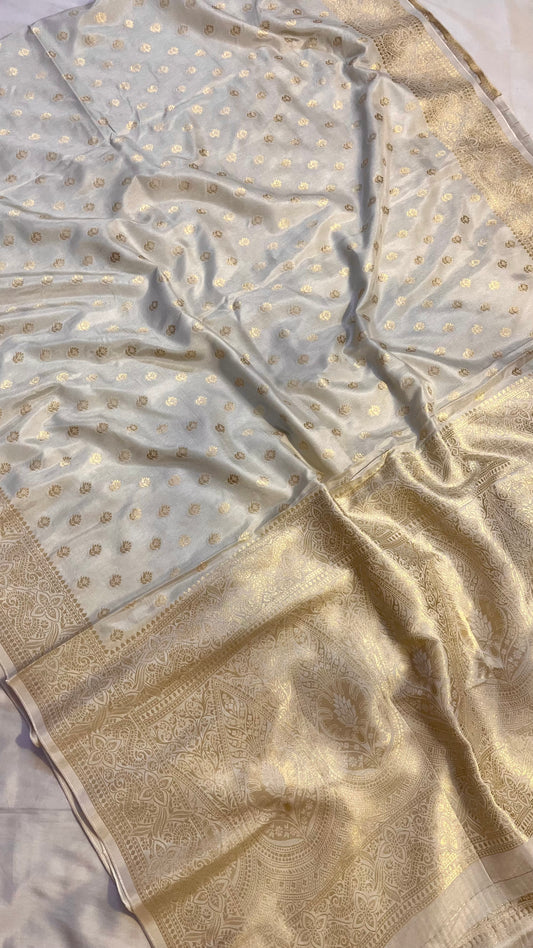 Banarasi Blend Pure Mashru Silk Saree