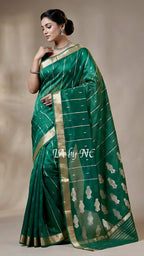 Sacramento Banarasi Pure Kora Organza Kadwa Saree