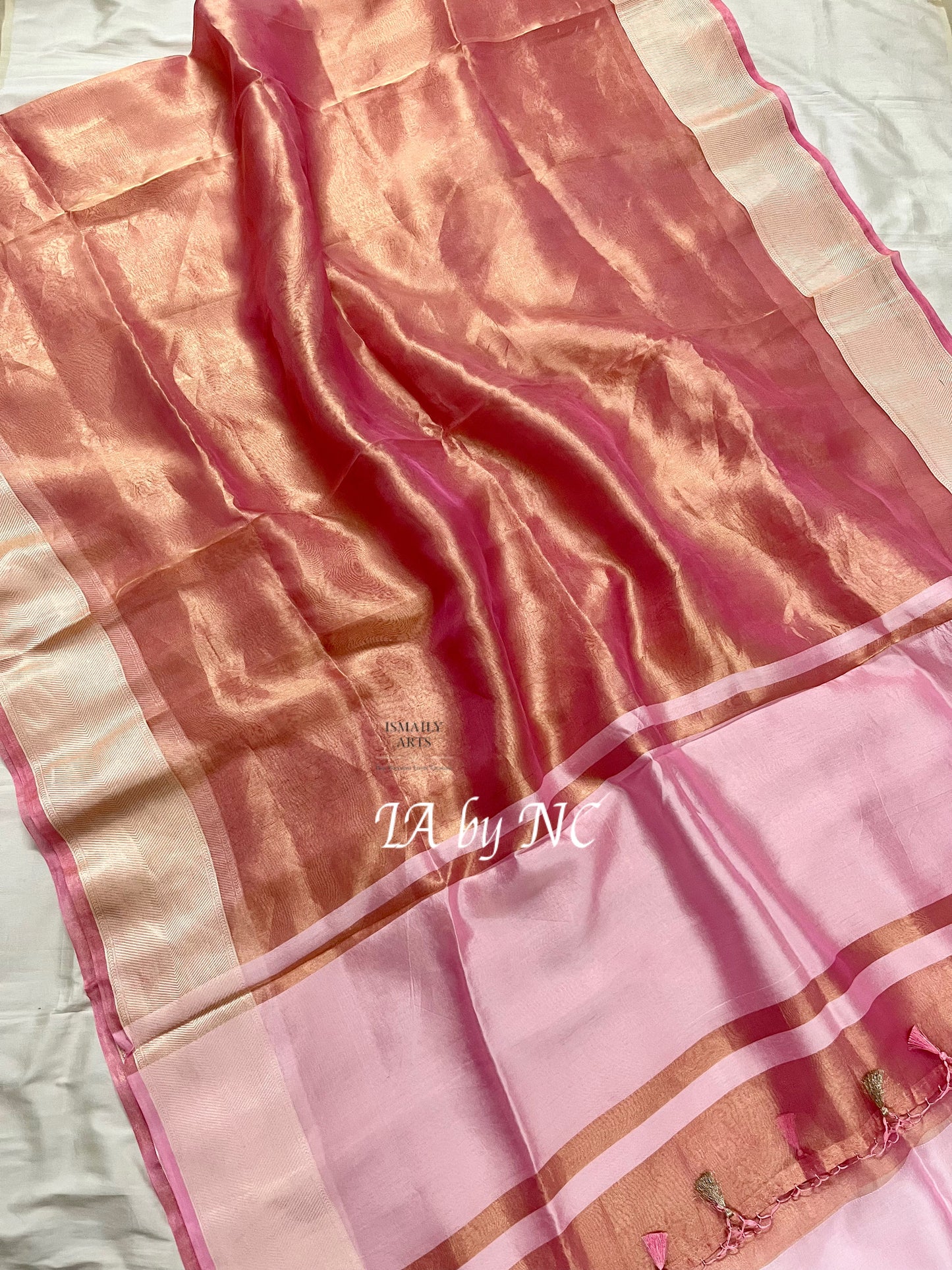 Punch Banarasi Pure Tissue Silk Saree