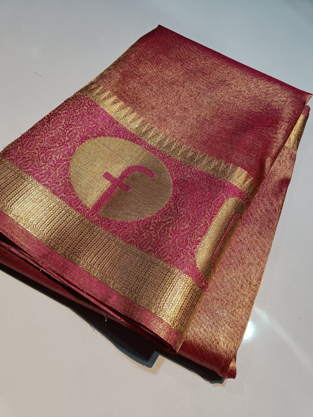 Banarasi Tissue Silk Social Media Saree