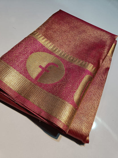 Banarasi Tissue Silk Social Media Saree