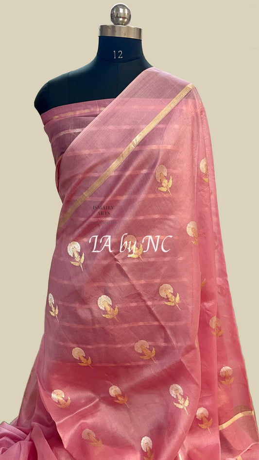 Thulian Banarasi Pure Kora Silk Saree