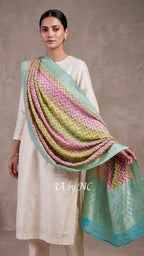 Banarasi Pure Khaddi Georgette Dupatta