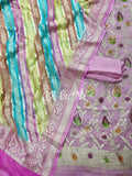 Taffy Banarasi Pure Khaddi Georgette Dress Materials