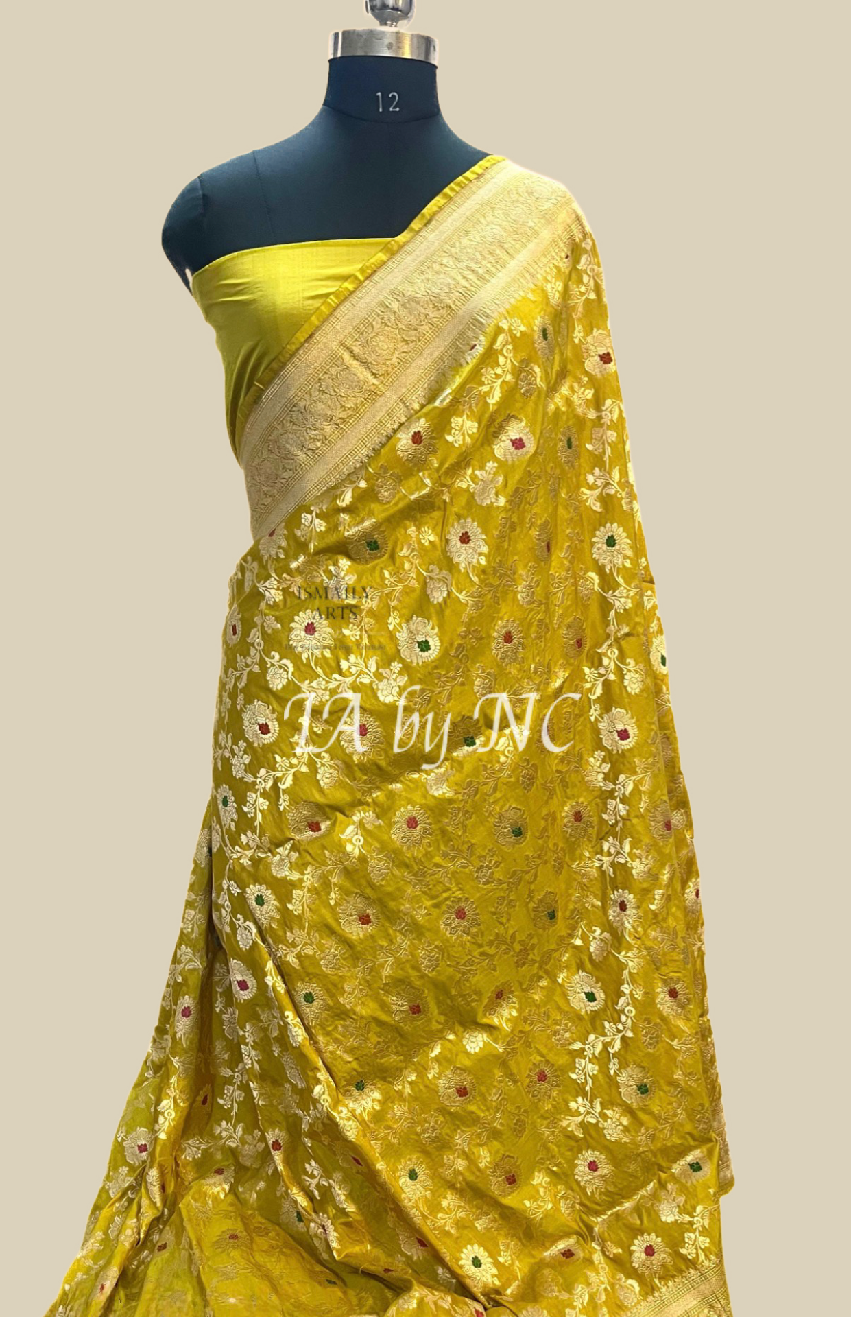 Cyber Banarasi Pure Katan Silk Meenakari Pattu Saree