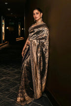 Tamanna Bhatia Banarasi Pure Katan Silk Pattu Brocade Saree