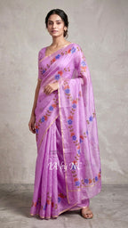 Rich Banarasi Pure Kora Silk Saree