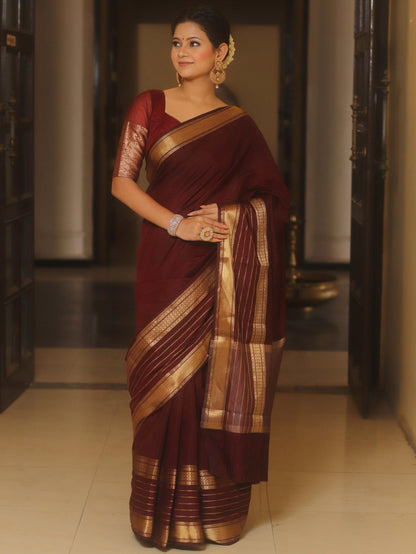 Banarasi Blend Soft Georgette Saree