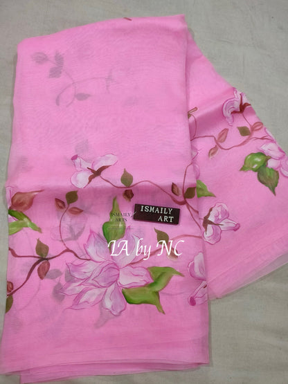 Taffy Banarasi Pure Kora Organza Saree