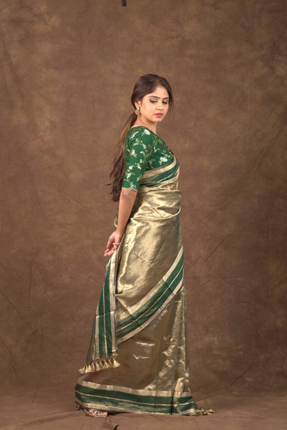 Sacramento Banarasi Pure Tissue Silk Saree